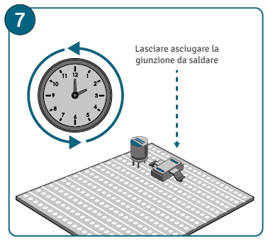 come si salda - step 7