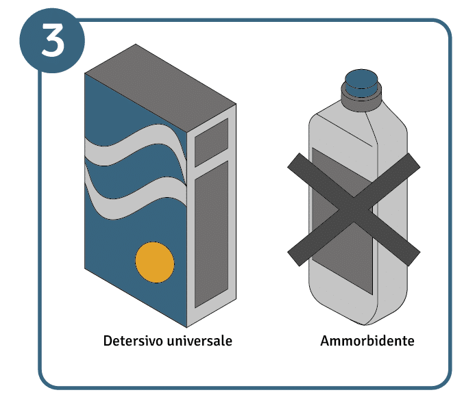 Lavaggio indumenti da lavoro step 3